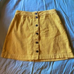 Lazy oaf button up skirt